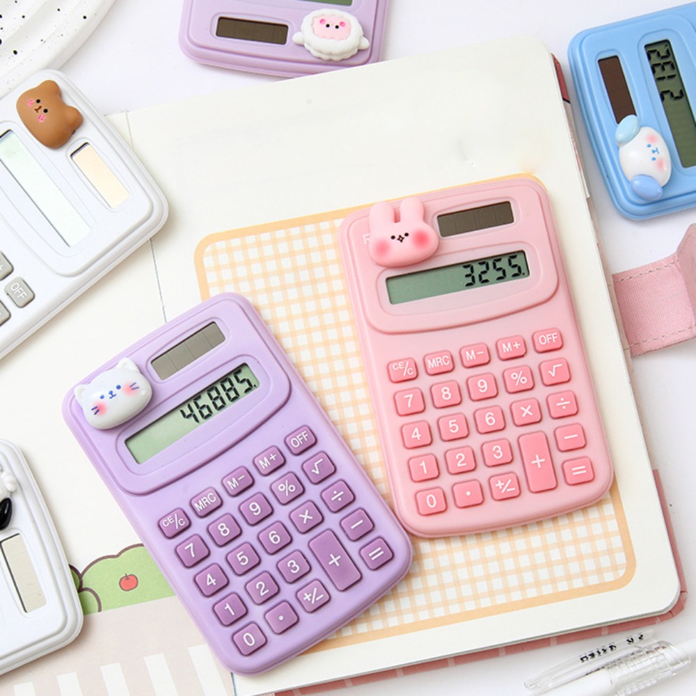Scientific Calculator For Secondary School - เครื่องคิดเลขขนาดเล็กแบบพกพาสำหรับเด็กประถมเครื่องคิดเลขการ์ตูนน่ารักแฟชั่นแบบพกพาขนาดเล็ก