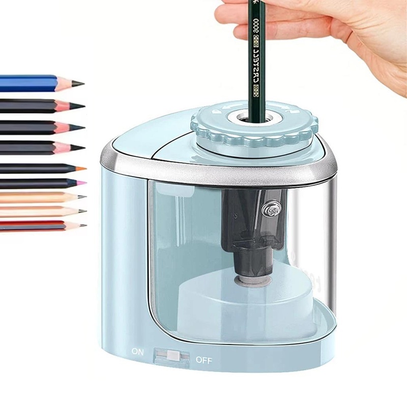 Electric Pencil Sharpener Usb - เครื่องเหลาดินสออัตโนมัติ เครื่องเหลาดินสอ 6-8 มม. สำหรับบ้าน สำนักงาน