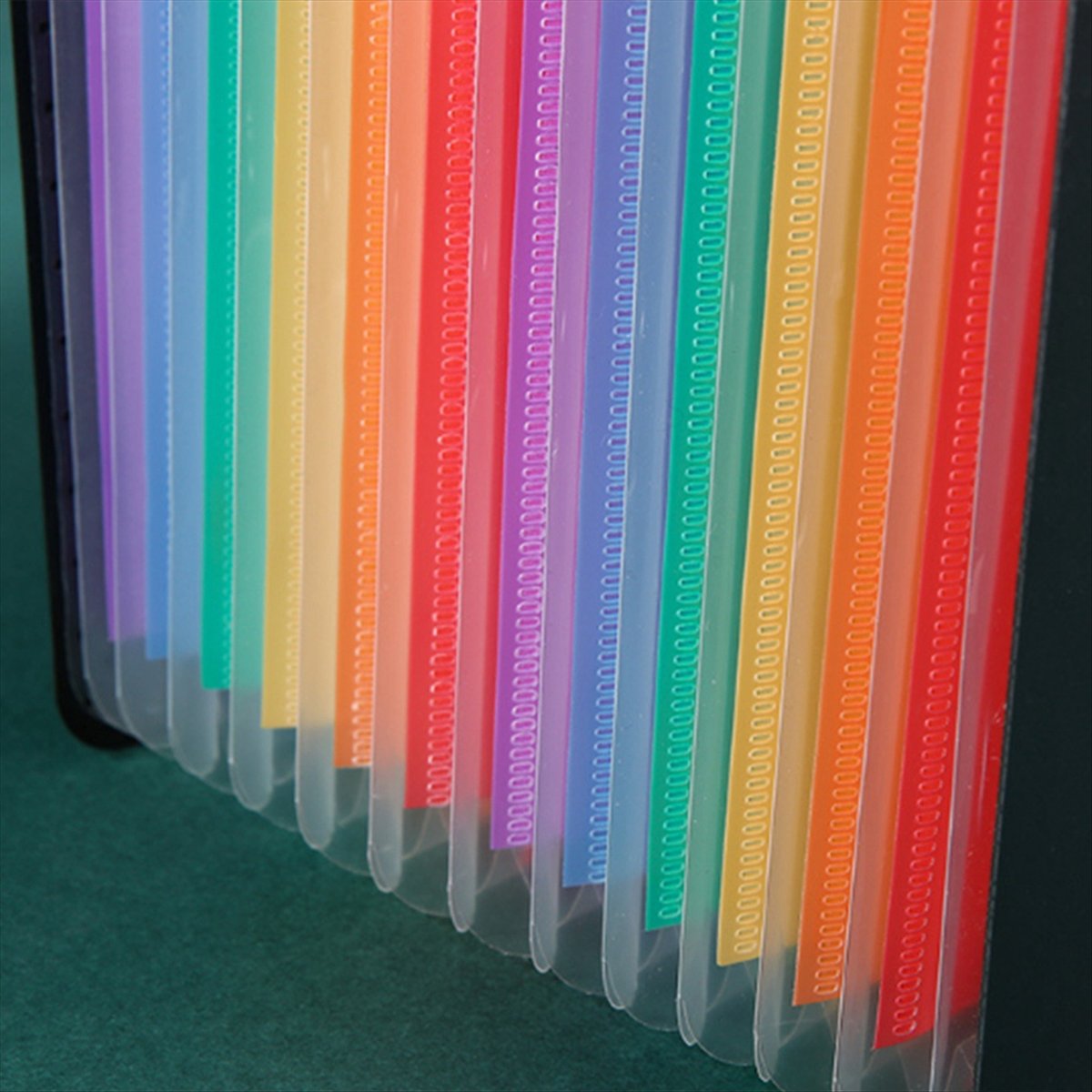 Expandable Accordion File Folder 13 Pockets - แฟ้มเอกสารแบบขยายได้ AT16 13 ช่อง ขนาด A4