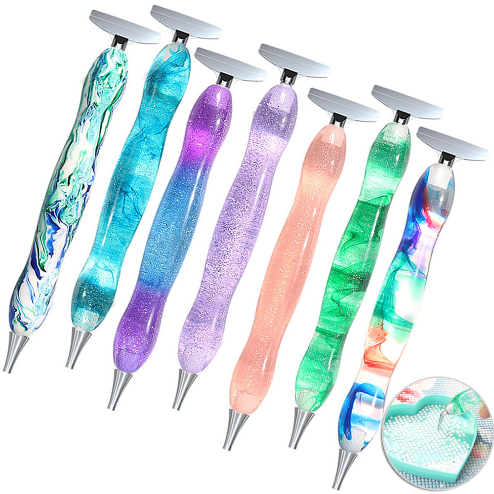 Writing Tools - ปากกาเพชร 5D DIY สำหรับงานเพ้นท์เพชร พร้อมหัวปากกา 6