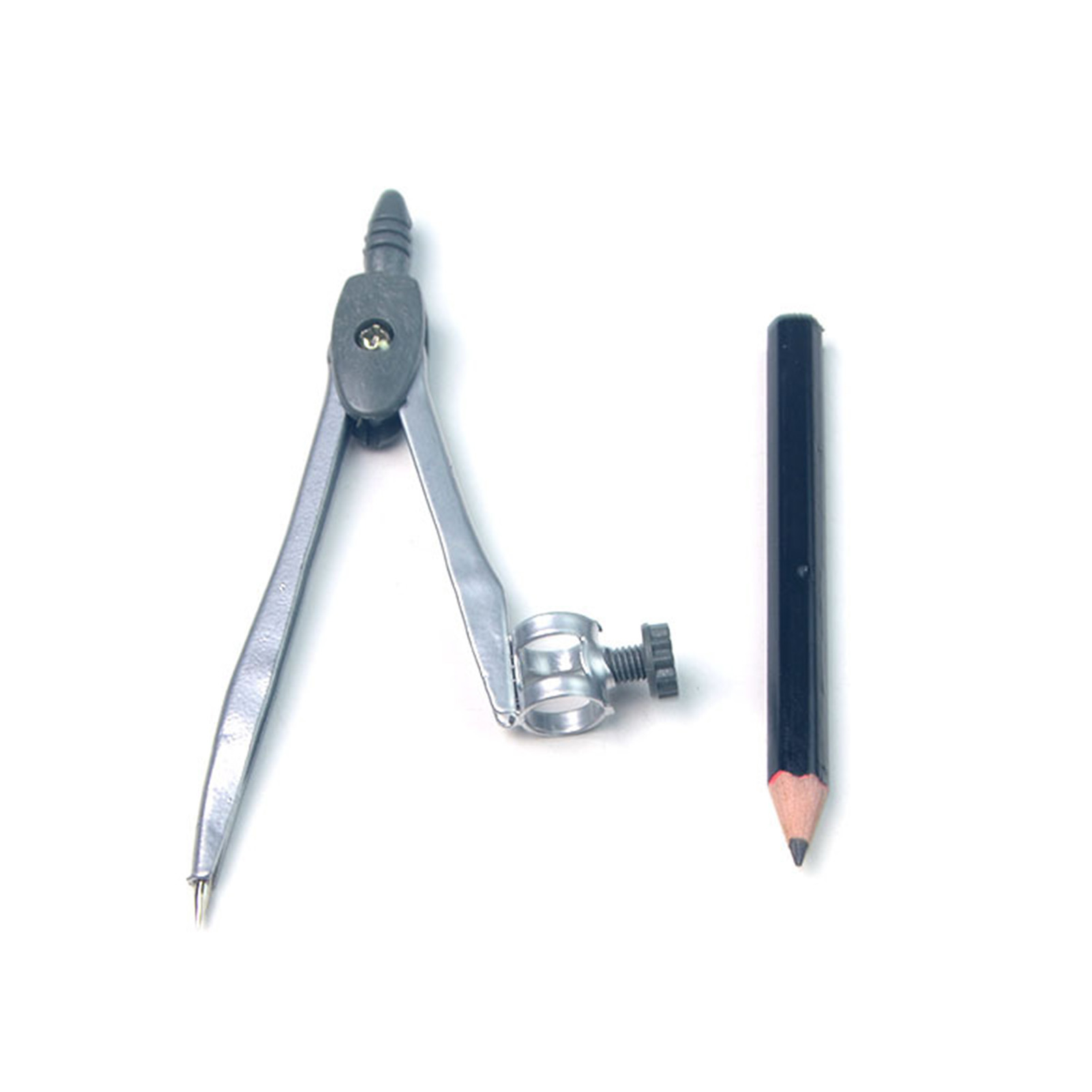 Math Geometry Set With Compass - ชุดเข็มทิศโลหะ ชุดเครื่องมือเขียนแบบเรขาคณิต คณิตศาสตร์ สำหรับนักเรียน นักศึกษา อุปกรณ์เครื่องเขียนสำหรับโรงเรียน