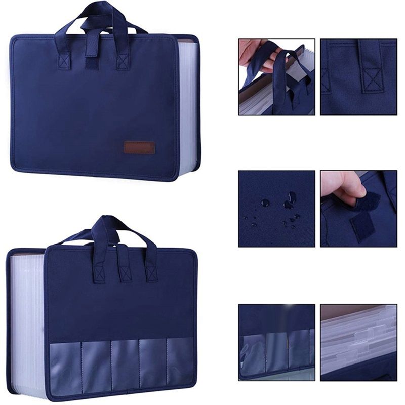 แฟ้มเอกสารแบบขยายได้ AY14 -13  - Expandable Accordion File Folder 13 Pockets บทวิจารณ์และราคา