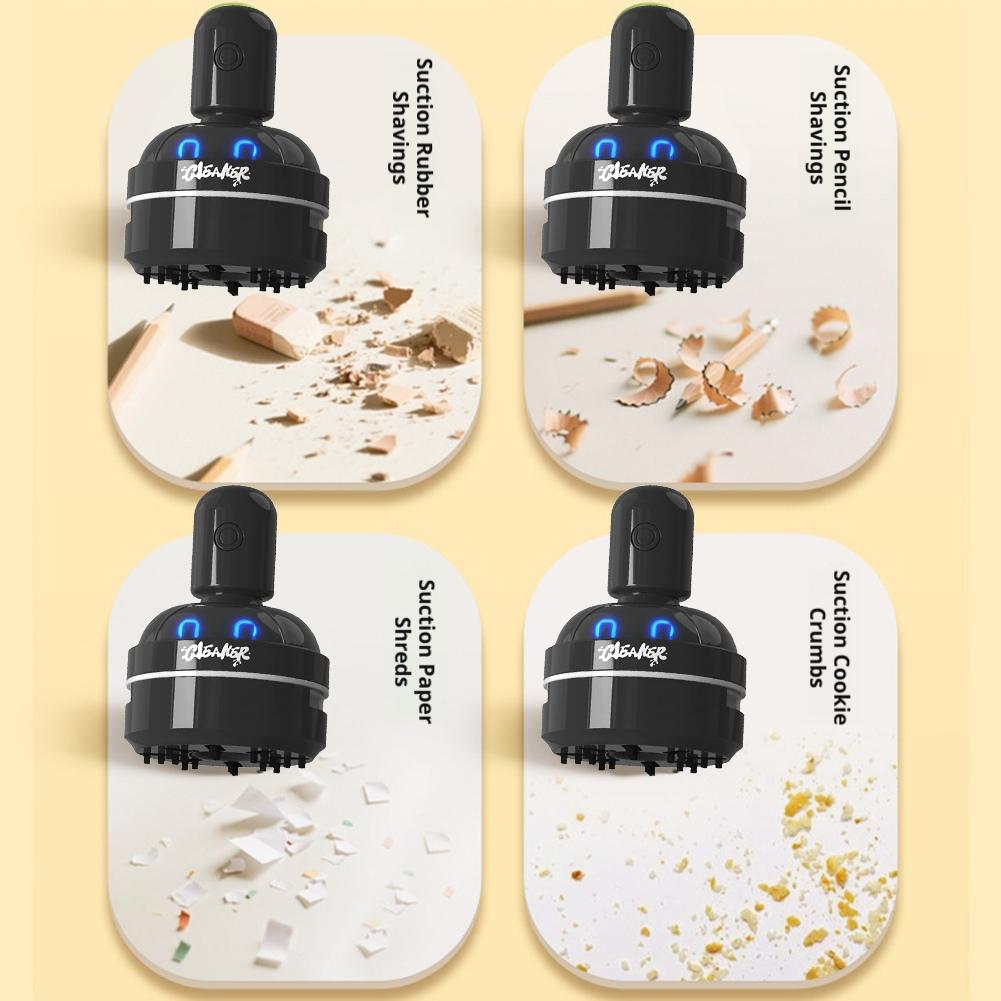 เครื่องดูดฝุ่นขนาดเล็กแบบพกพาไ - Mini Desktop Vacuum Cleaner For Eraser Dust บทวิจารณ์และราคา