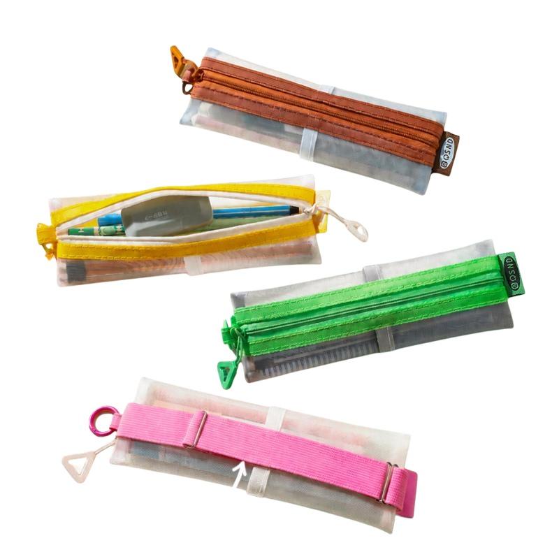 กระเป๋าใส่ดินสอตาข่ายโปร่งใส ซ - Clear Mesh Pencil Pouch For Exam บทวิจารณ์และราคา