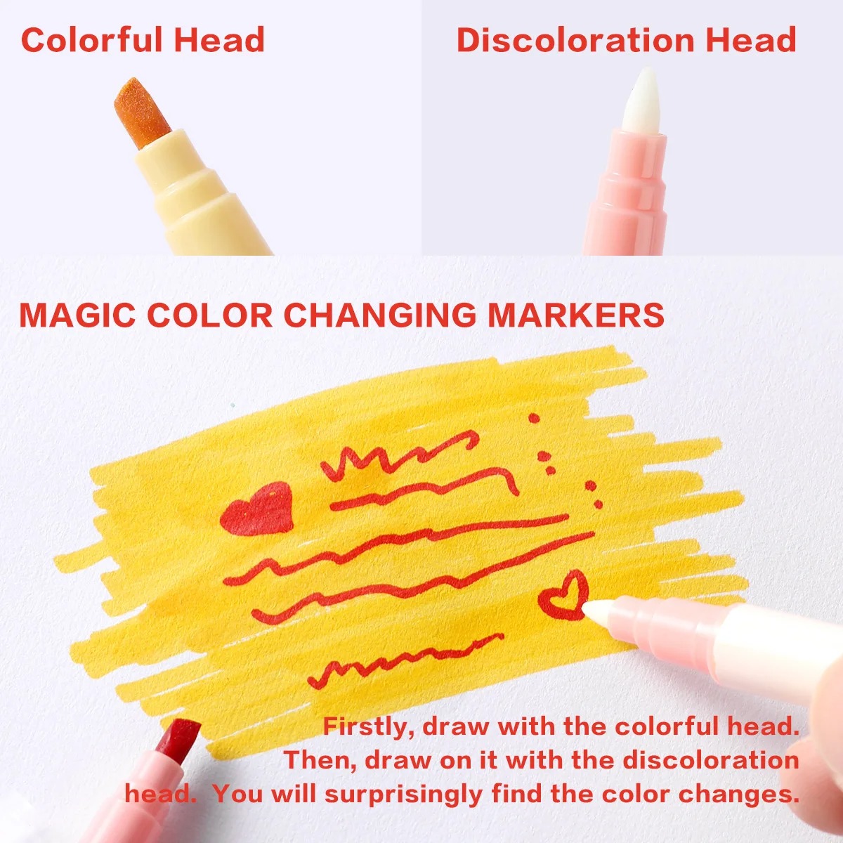 ชุดปากกาเน้นข้อความเปลี่ยนสีได - Pastel Highlighter Set Double Ended บทวิจารณ์และราคา