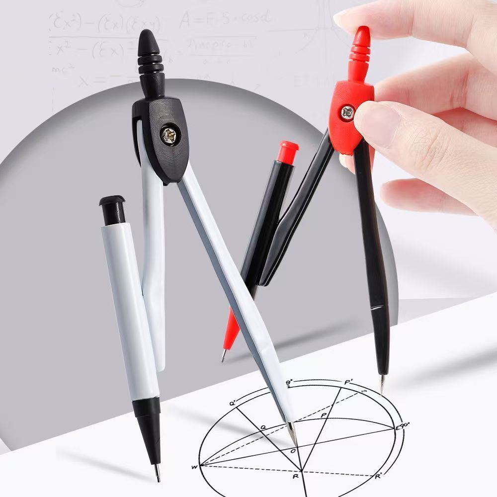ชุดเครื่องเขียนสำหรับวาดเขียนแ - Math Geometry Set With Compass บทวิจารณ์และราคา