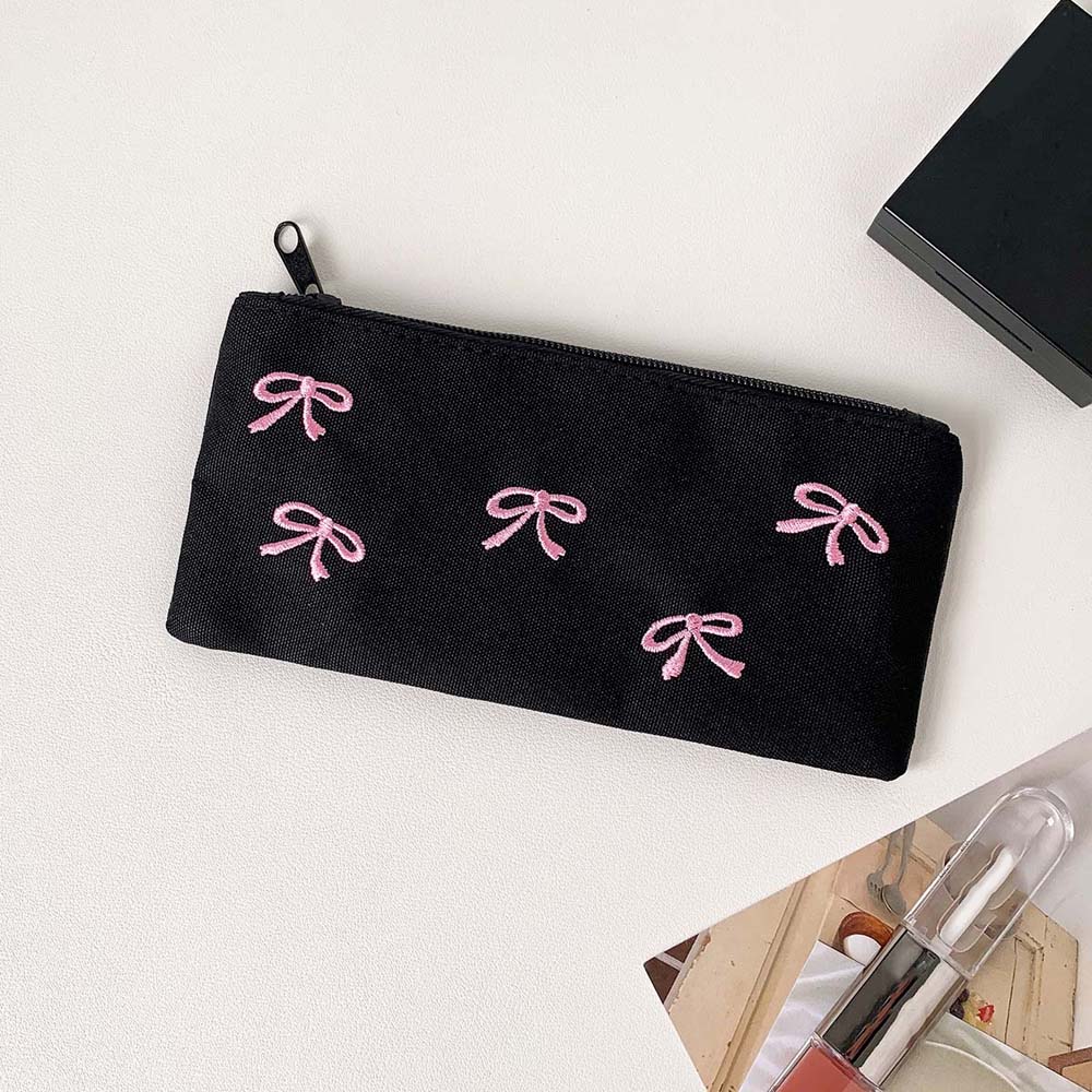 กระเป๋าเครื่องเขียนโบว์น่ารัก  - Aesthetic Large Pencil Case Pouch บทวิจารณ์และราคา