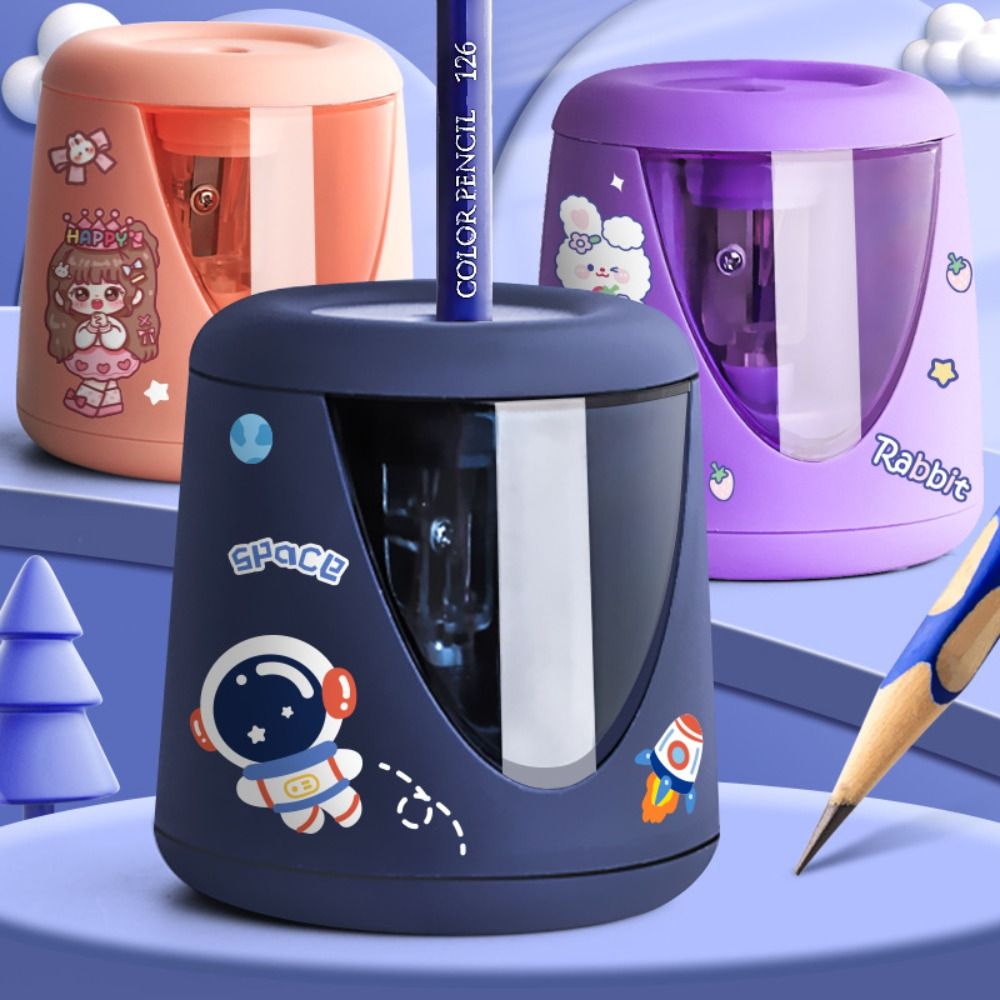 เครื่องเหลาดินสอไฟฟ้าแบบอัตโนม - Electric Pencil Sharpener Usb บทวิจารณ์และราคา