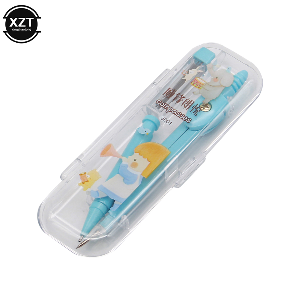วงเวียนสาวน่ารักเครื่องเขียนนั - Math Geometry Set With Compass บทวิจารณ์และราคา