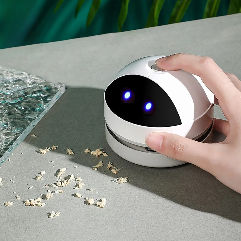 เครื่องดูดฝุ่นขนาดเล็กแบบตั้งโ - Mini Desktop Vacuum Cleaner For Eraser Dust บทวิจารณ์และราคา