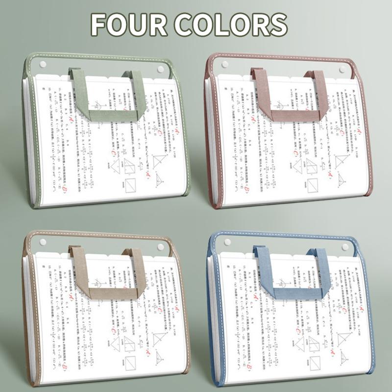 แฟ้มเอกสารแบบพับได้ A4 ขนาดพกพ - Expandable Accordion File Folder 13 Pockets บทวิจารณ์และราคา