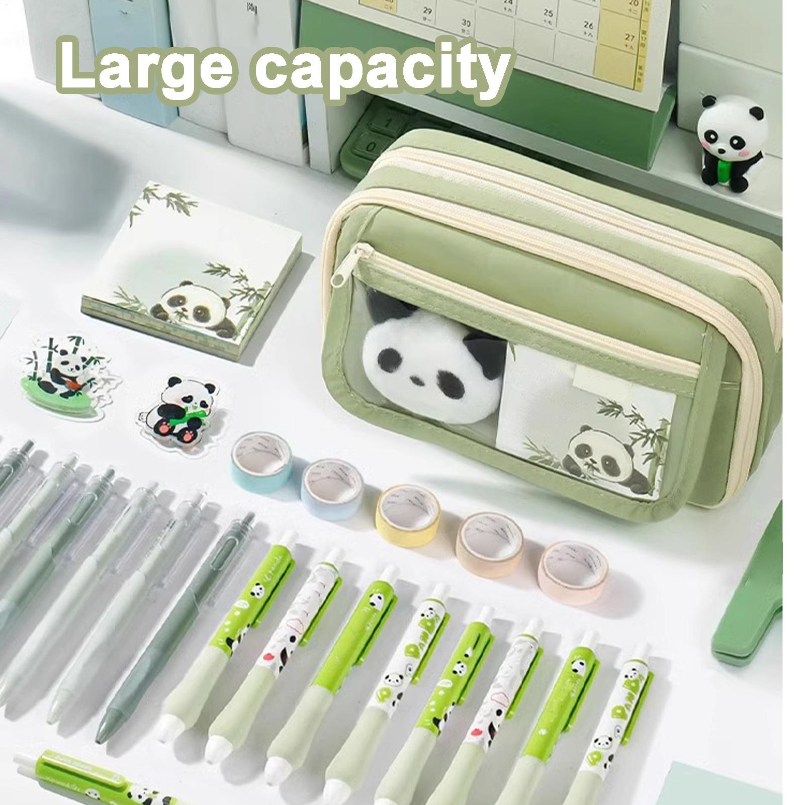 กล่องดินสอสวยงาม กล่องดินสอแพน - Aesthetic Large Pencil Case Pouch บทวิจารณ์และราคา