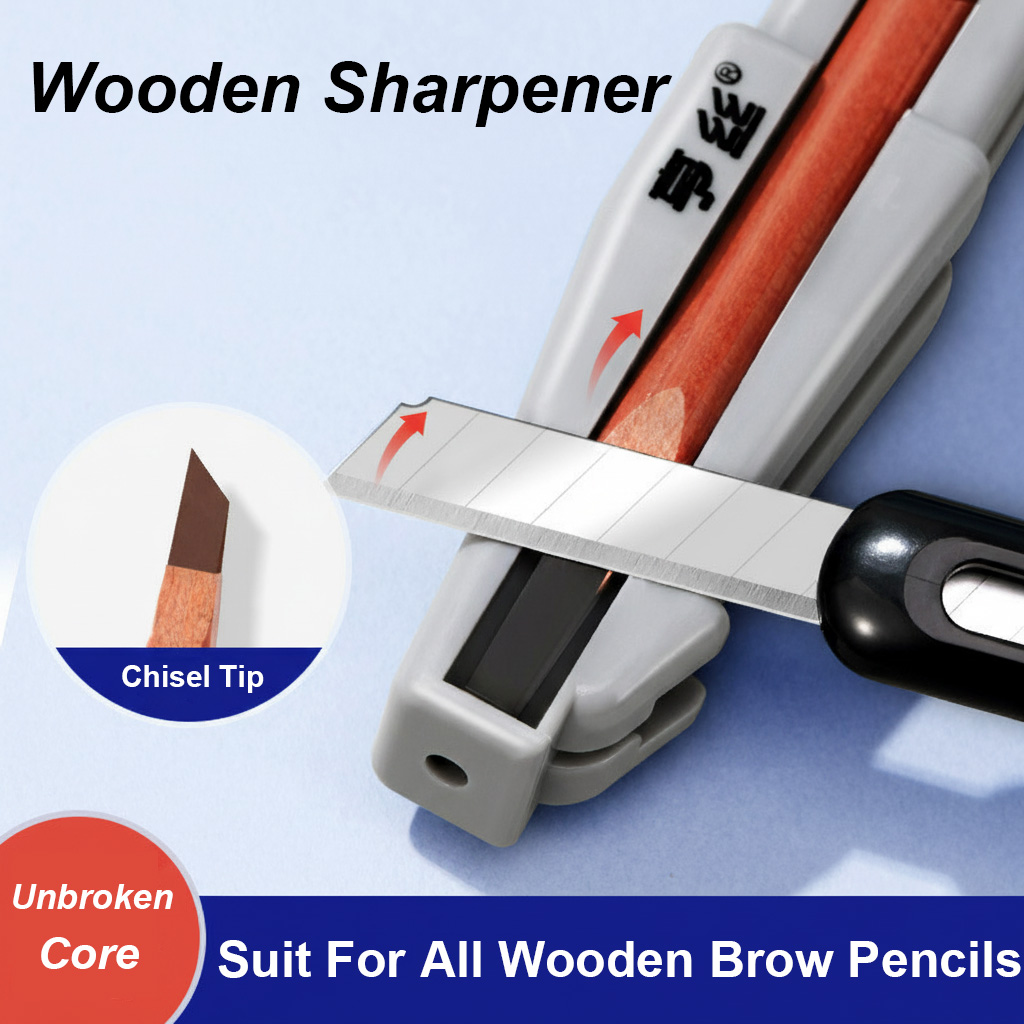 ที่เหลาดินสอเขียนคิ้วแบบไม้ สำ - Stationery บทวิจารณ์และราคา