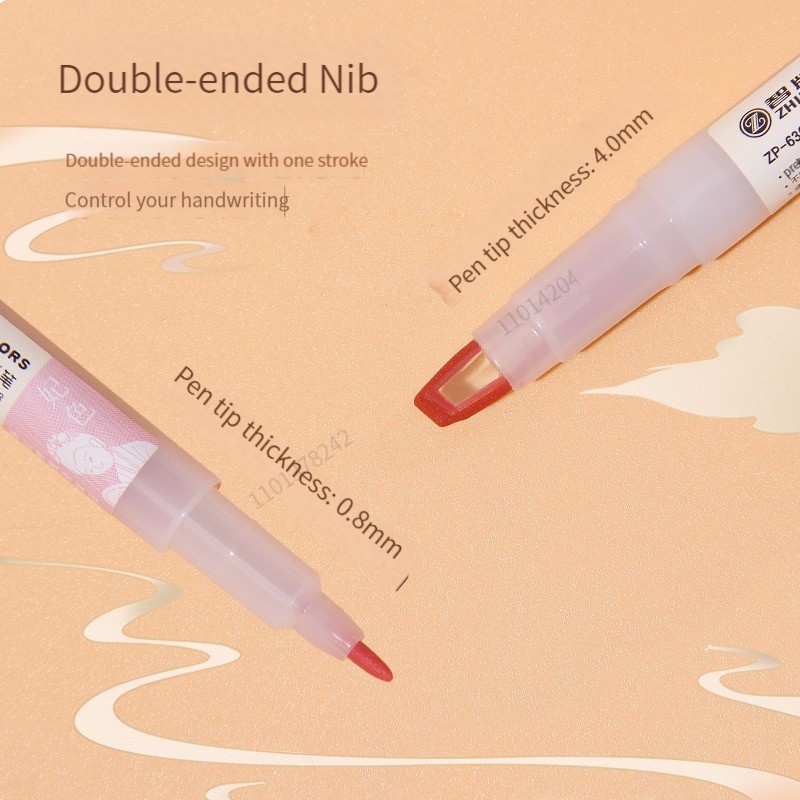 5ชิ้น/เซ็ต Double Tip Highligh - Pastel Highlighter Set Double Ended บทวิจารณ์และราคา