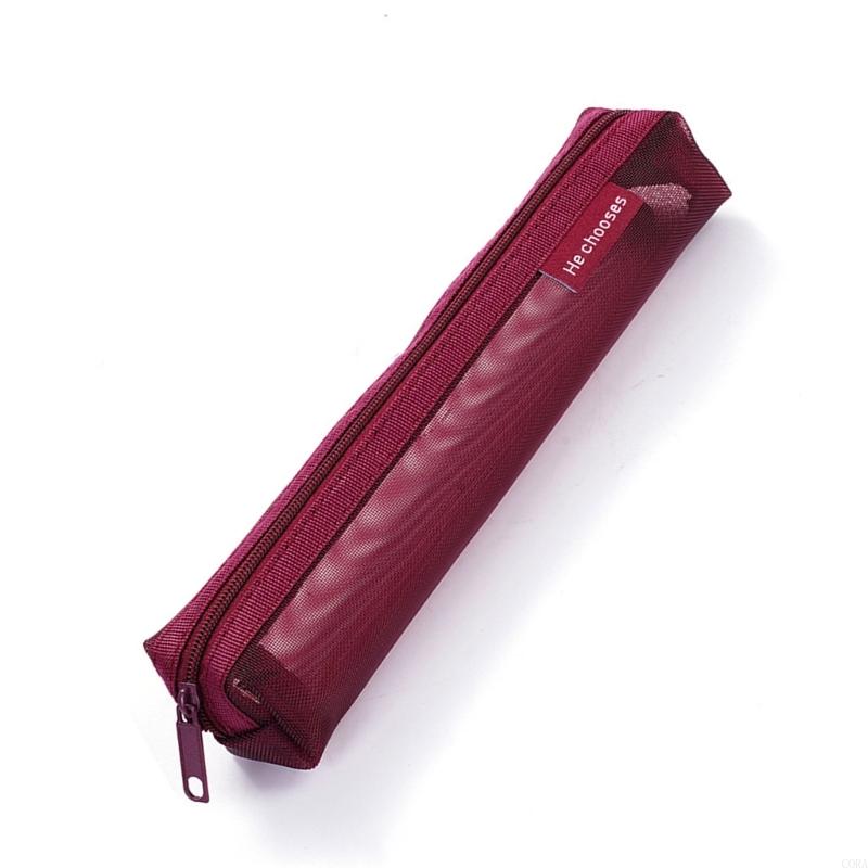 CORA CLEAR ตาข่ายดินสอดูผ่านกร - Clear Mesh Pencil Pouch For Exam บทวิจารณ์และราคา