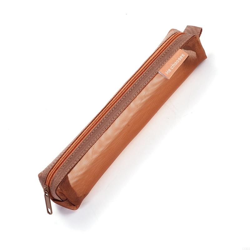 CORA CLEAR ตาข่ายดินสอดูผ่านกร - Clear Mesh Pencil Pouch For Exam บทวิจารณ์และราคา