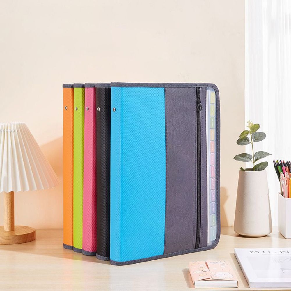 แฟ้มเอกสารพีวีซีแบบขยายได้ ขนา - Expandable Accordion File Folder 13 Pockets บทวิจารณ์และราคา
