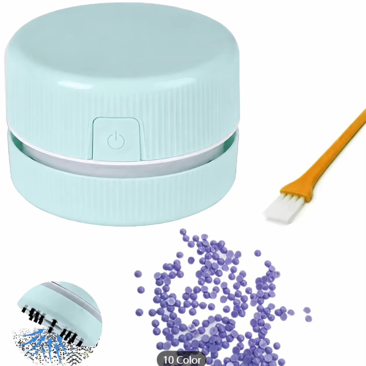 เครื่องดูดฝุ่นขนาดเล็กสำหรับโต - Mini Desktop Vacuum Cleaner For Eraser Dust บทวิจารณ์และราคา