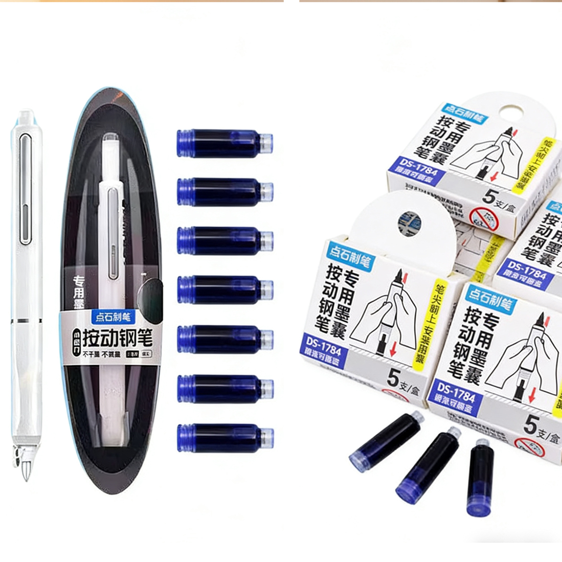 ปากกาลูกลื่นแบบกด รุ่นแคปซูลอว - Retractable Eraser Pen Click บทวิจารณ์และราคา