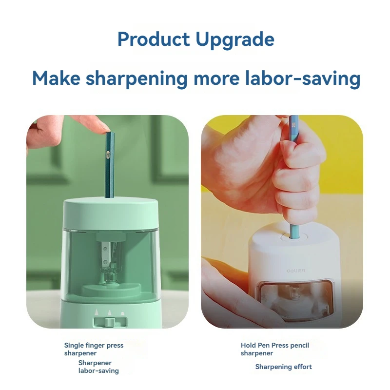 เครื่องเหลาดินสอไฟฟ้า Deli VA3 - Electric Pencil Sharpener Usb บทวิจารณ์และราคา