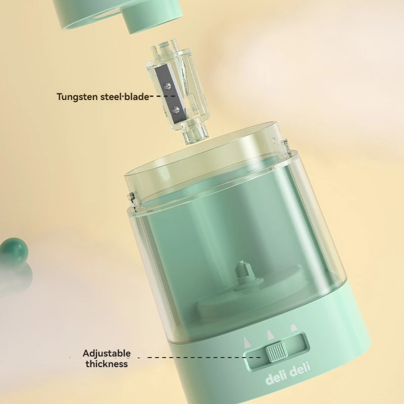 เครื่องเหลาดินสอไฟฟ้า Deli VA3 - Electric Pencil Sharpener Usb บทวิจารณ์และราคา