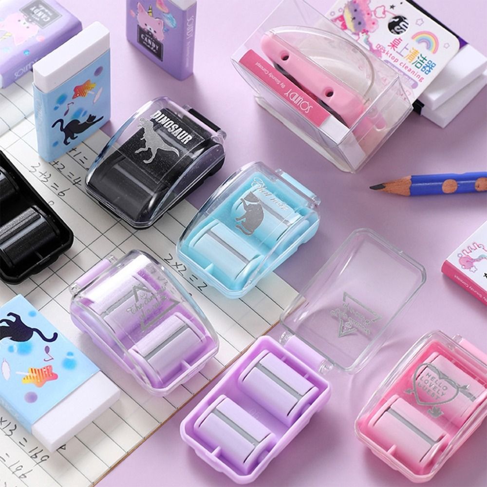 อุปกรณ์เครื่องเขียนสุดสร้างสรร - Mini Desktop Vacuum Cleaner For Eraser Dust บทวิจารณ์และราคา