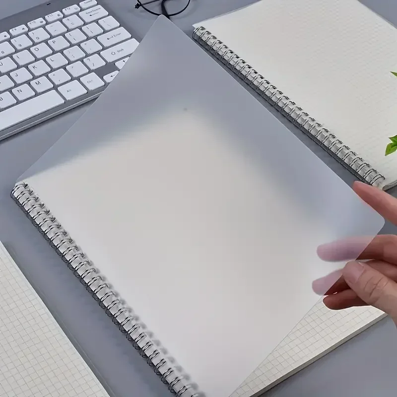 สมุดโน้ตแบบกริด A5 แบบสันเกลีย - Spiral Bound Grid Notebook A5 บทวิจารณ์และราคา