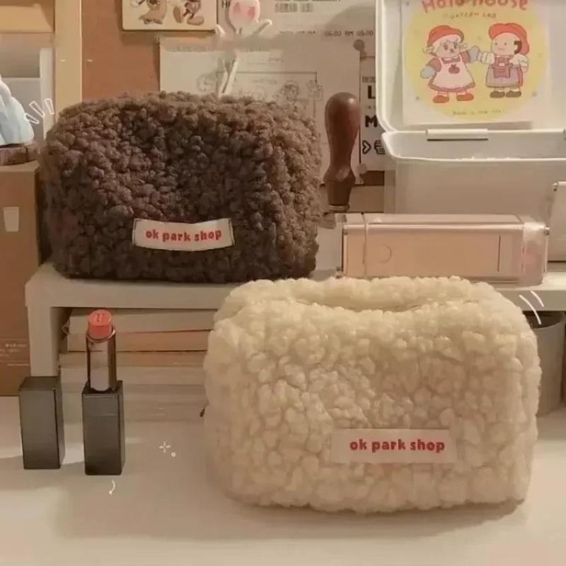 กระเป๋าเก็บของลายแกะ ดีไซน์เรี - Aesthetic Large Pencil Case Pouch บทวิจารณ์และราคา