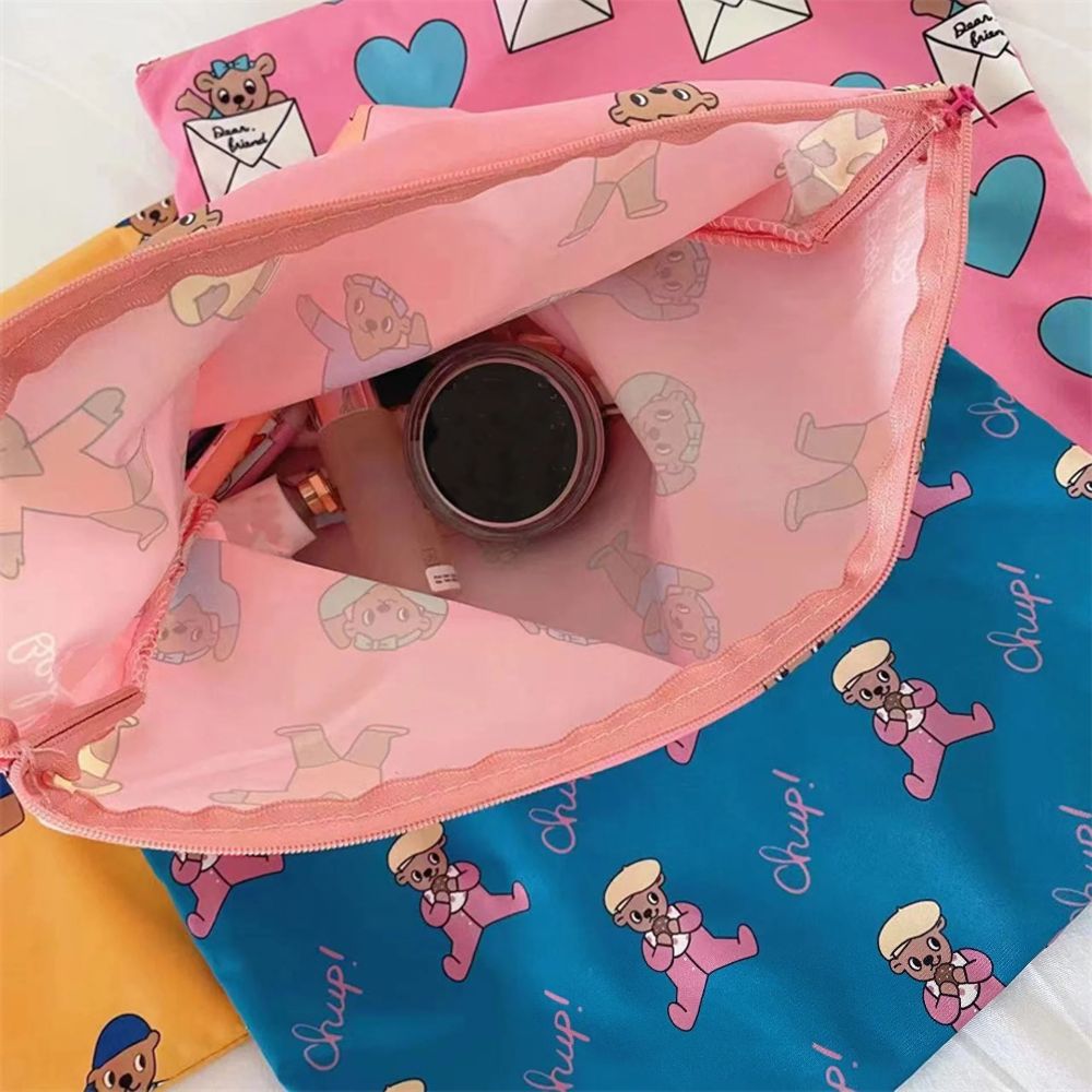 กระเป๋าเครื่องสำอางน่ารักลายหม - Stationery บทวิจารณ์และราคา