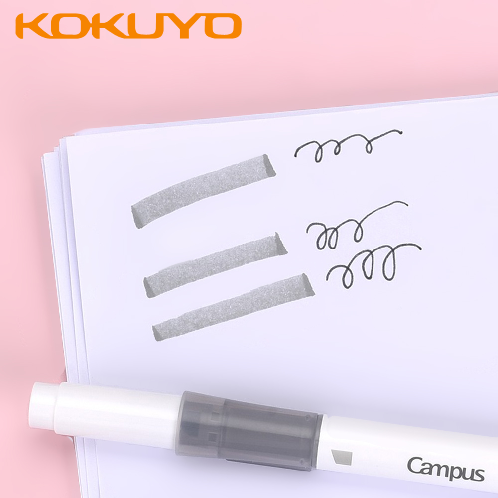 ปากกาเน้นข้อความสองหัว KOKUYO  - Pastel Highlighter Set Double Ended บทวิจารณ์และราคา