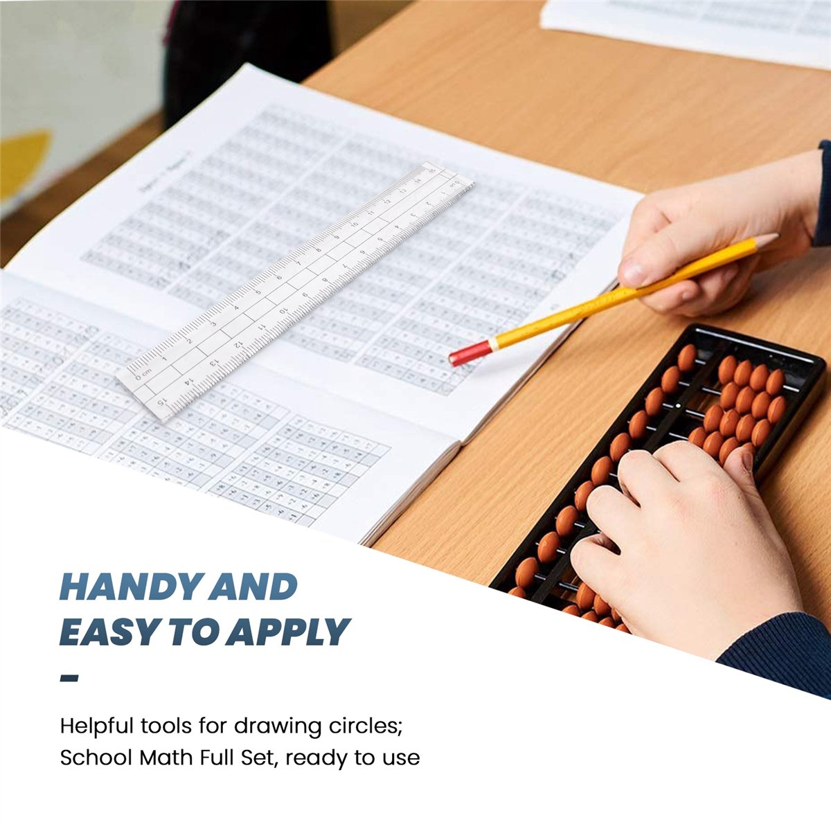 ชุดวงเวียนเรขาคณิต MALL 10 ชิ้ - Math Geometry Set With Compass บทวิจารณ์และราคา