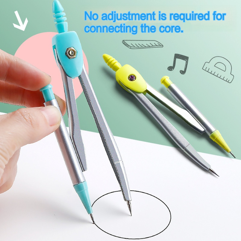7 ชิ้นไม้บรรทัดคณิตศาสตร์ชุดนั - Math Geometry Set With Compass บทวิจารณ์และราคา