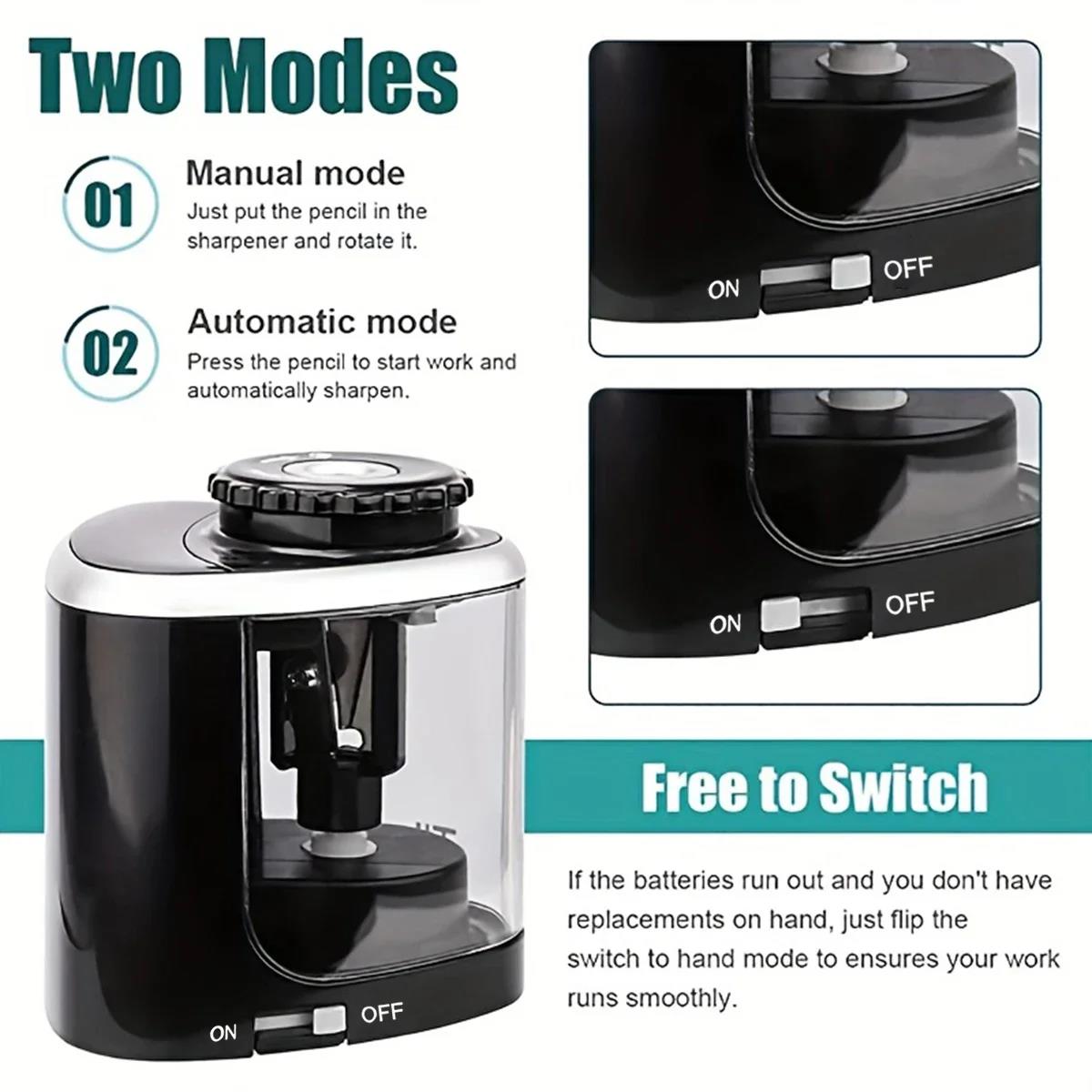เครื่องเหลาดินสอไฟฟ้าแบบตั้งโต - Electric Pencil Sharpener Usb บทวิจารณ์และราคา