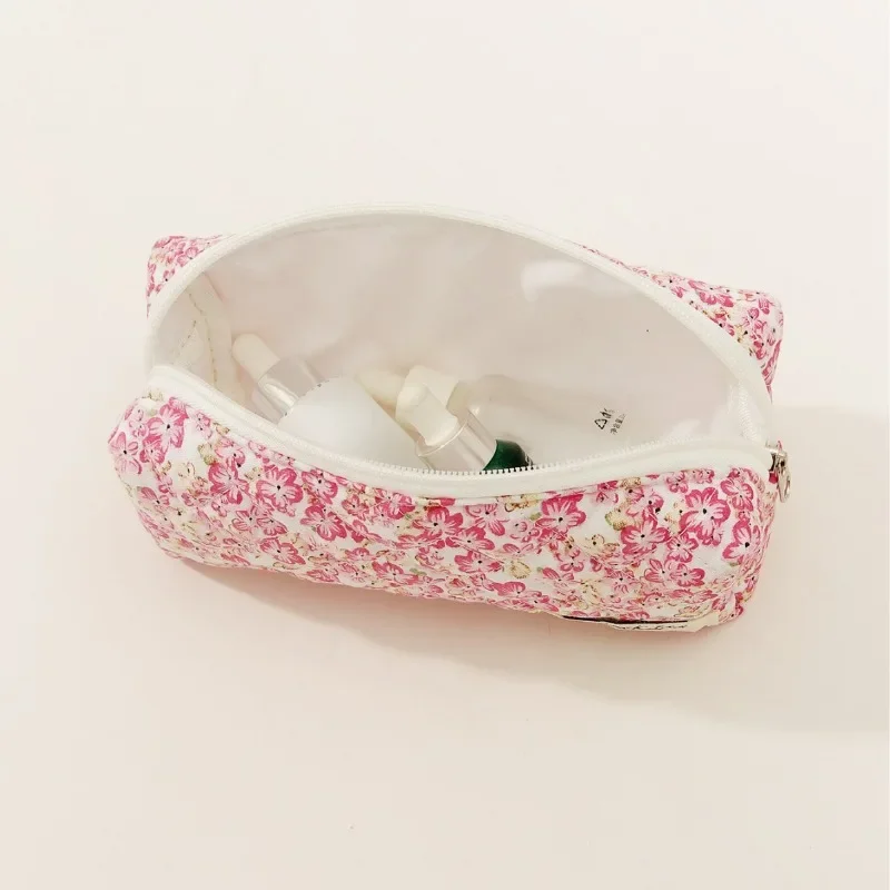 POUCH pensil ลายดอกไม้ย้อนยุคส - Aesthetic Large Pencil Case Pouch บทวิจารณ์และราคา
