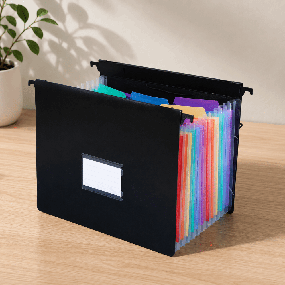 7/13 กระเป๋าแฟ้มเอกสารแบบขยายไ - Expandable Accordion File Folder 13 Pockets บทวิจารณ์และราคา