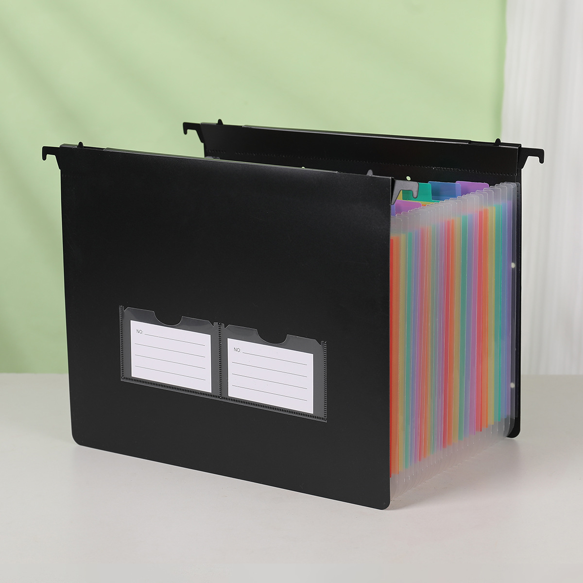 แฟ้มเอกสารแบบแขวน 7/13/25 ช่อง - Expandable Accordion File Folder 13 Pockets บทวิจารณ์และราคา