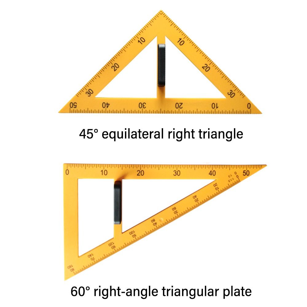 ไม้บรรทัดสามเหลี่ยมขนาดใหญ่ ทน - Math Geometry Set With Compass บทวิจารณ์และราคา