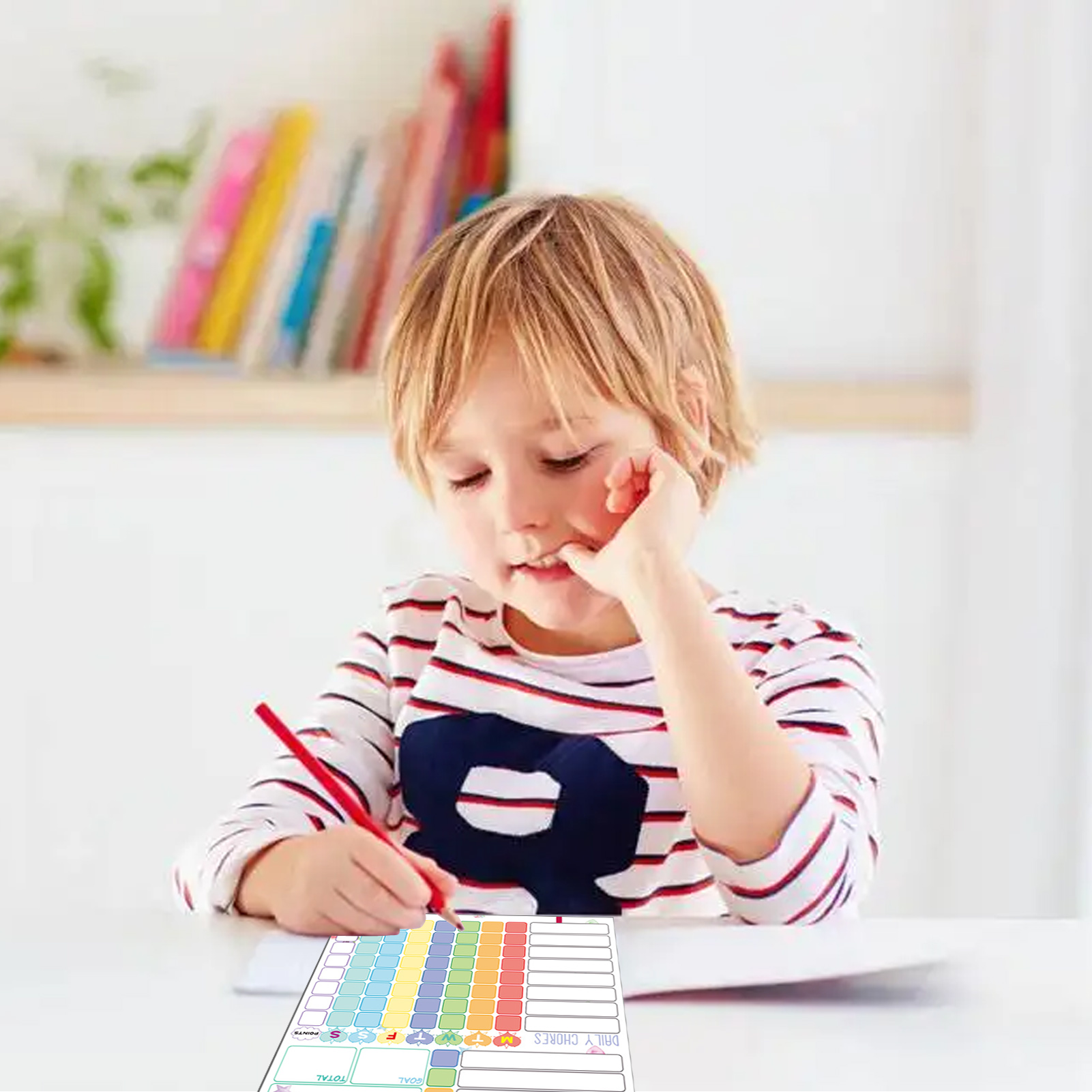 Magnetic Chore แผนภูมิรายสัปดา - Kids Magnetic Reward Chart Board บทวิจารณ์และราคา