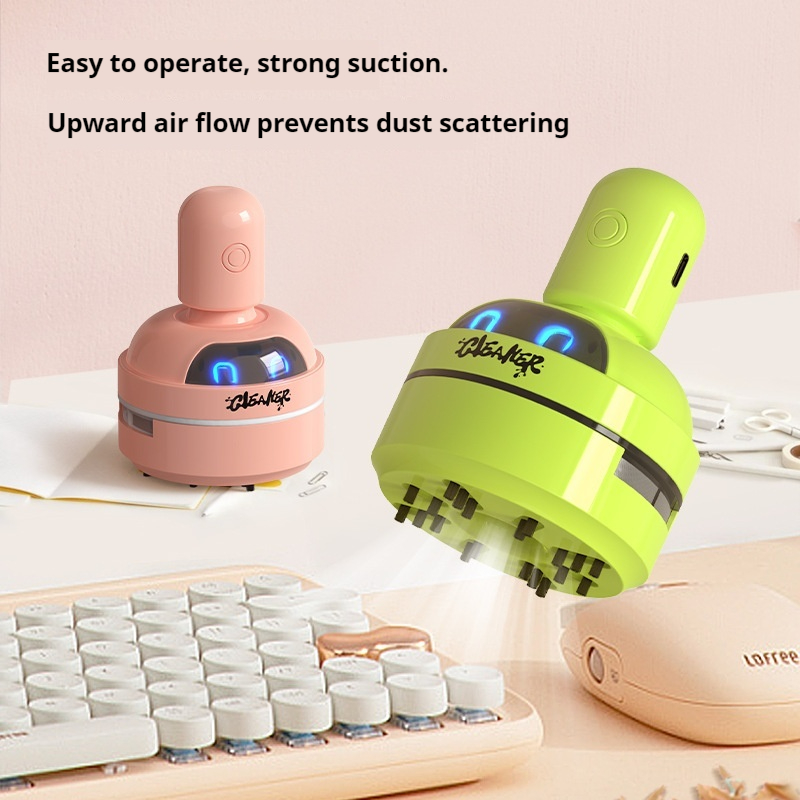 เครื่องดูดฝุ่นทำความสะอาดโต๊ะท - Mini Desktop Vacuum Cleaner For Eraser Dust บทวิจารณ์และราคา